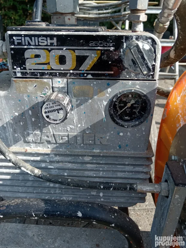 Mašina za krečenje Finišer 207