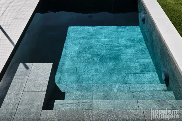Bazenska Porcelanska pločica Serena Nero Anti-Slip