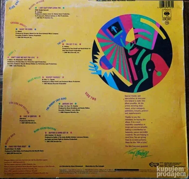 Various-The Heart Of Soul LP (1989)