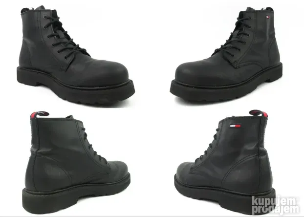 Tommy Hilfiger cipele čizme KOŽA  T4139