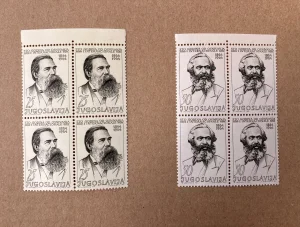 100 godina od osnivanja I Internacionale,2 mint karneta,1964