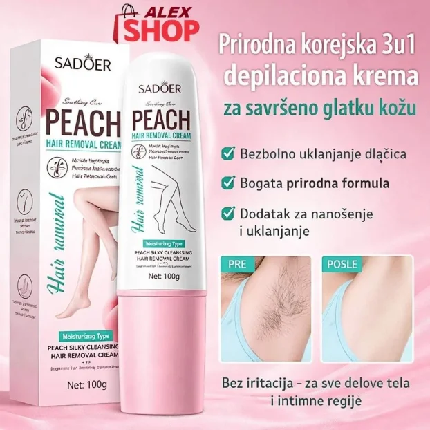 Prirodna korejska depilaciona krema koju preporučuje kozmet