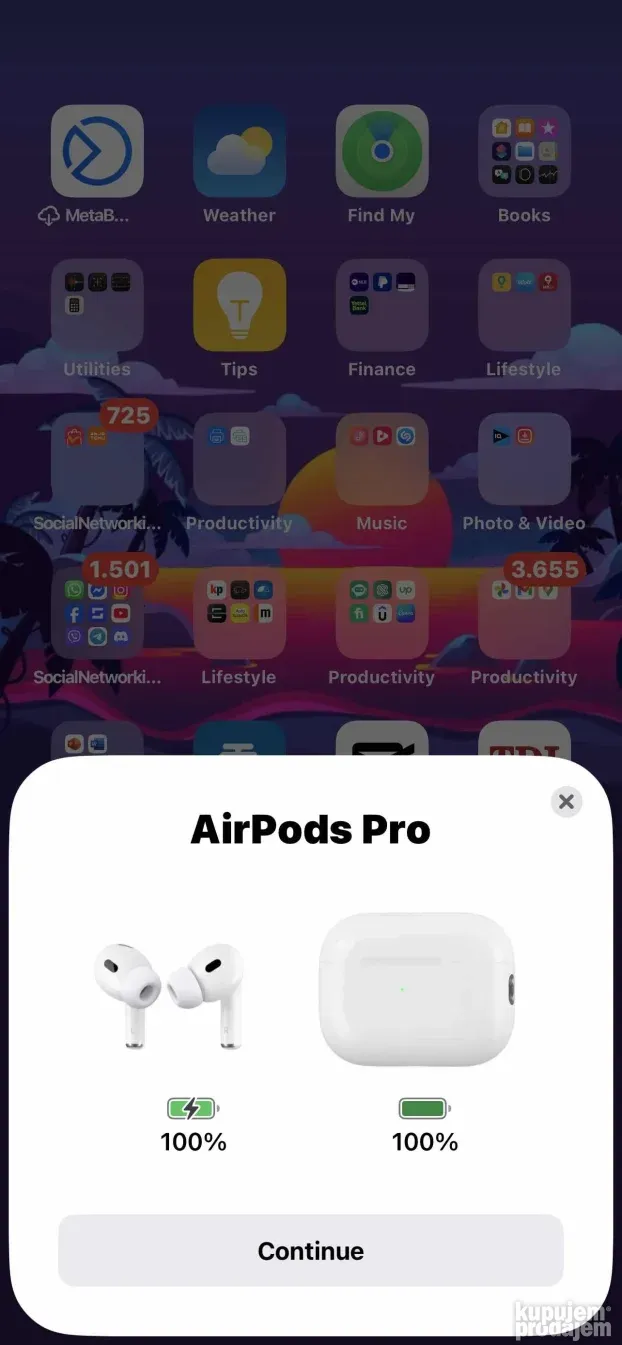 Apple AirPods Pro 2/3/2 Bezicne Slusalice Za iPhone Air Pods