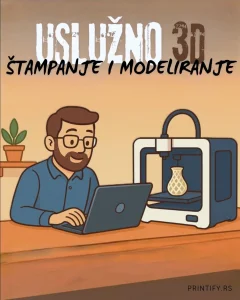 Usluzna 3D štampa i modelovanje / izrada zupcanika , delova