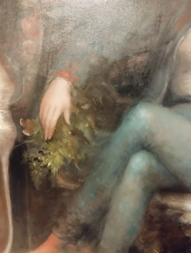 Hodi Ferenc-portret naslikao svoju zenu-120x90cm