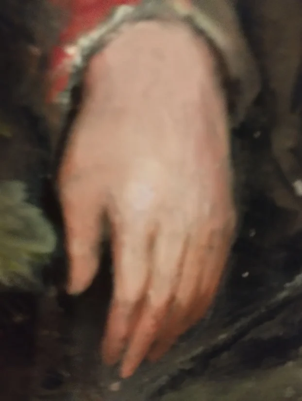 Hodi Ferenc-portret naslikao svoju zenu-120x90cm