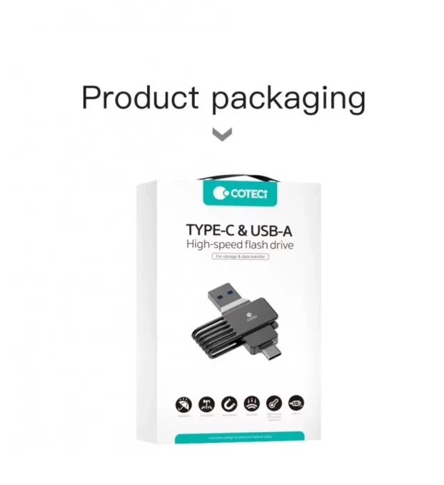 USB flash memorija Coteci CS8833 128GB USB 3.0/Type C