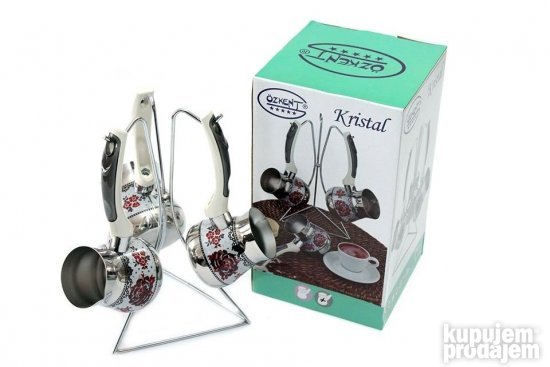 Dzezva Rosfraj džezva sa stalkom 4/1 vise desenom Novo