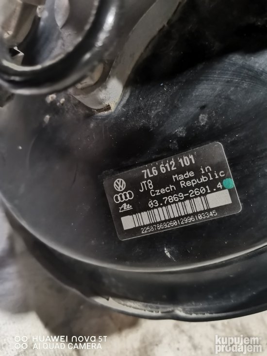 Vw tuareg servo kocnica sa glavnim kocionim cilindrom