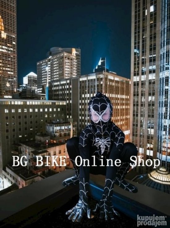 Spajdermen Kostim CRNI VENOM sa misicima za decu spajder