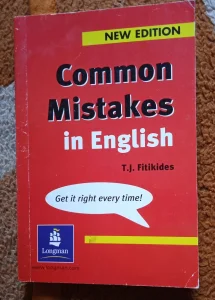 Common mistakes in english