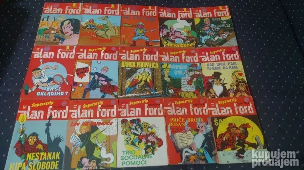 Alan Ford/Vjesnik/Lot 44 stripa