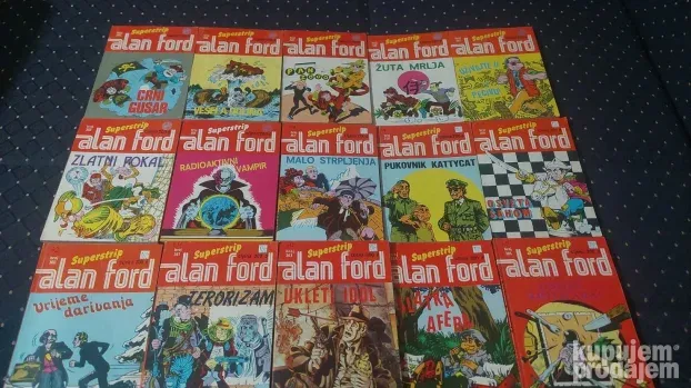 Alan Ford/Vjesnik/Lot 44 stripa