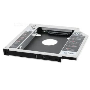 9.5mm / 12.7mm fioka SATA HDD SSD 2.5" caddy laptop optike