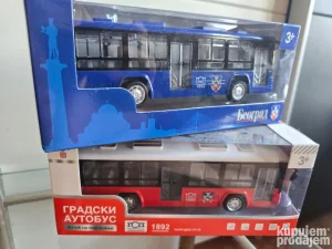 Autobus GSP Beograd - Metalni modeli 2 na stanju NOVO