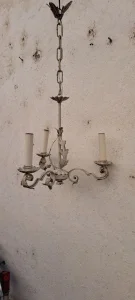 Luster kovano gvozdje rusticni stil