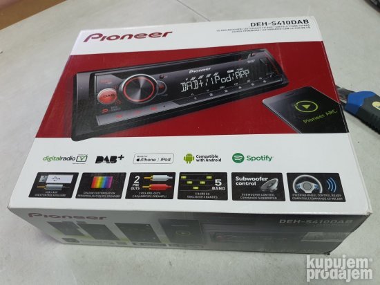 Tjuner plejer za Auto DEH-S410DAB - Pioneer 00