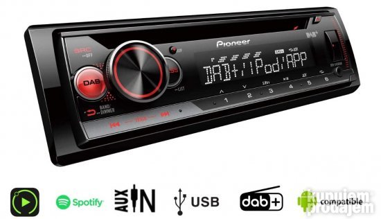 Tjuner plejer za Auto DEH-S410DAB - Pioneer 00