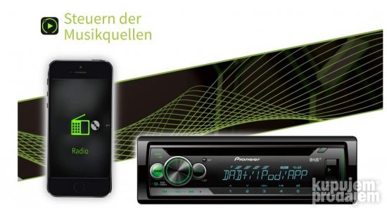 Tjuner plejer za Auto DEH-S410DAB - Pioneer 00