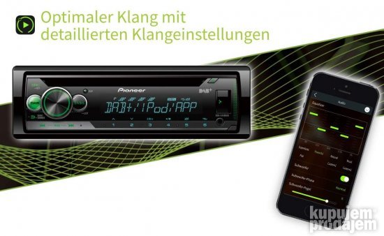 Tjuner plejer za Auto DEH-S410DAB - Pioneer 00