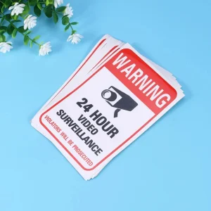 Nalepnice UPOZORENJA (VIDEO NADZOR 24h)