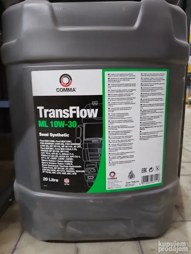 Comma 10w30 ML Transflow 20l - KupujemProdajem