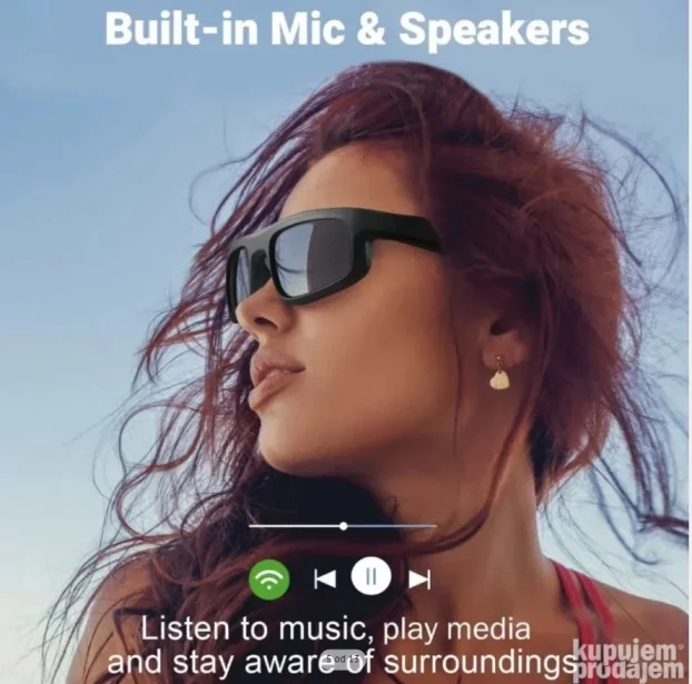 JBL Tune M6 Pro NAOČARE ZA SUNCE sa zvučnikom i mikrofonom