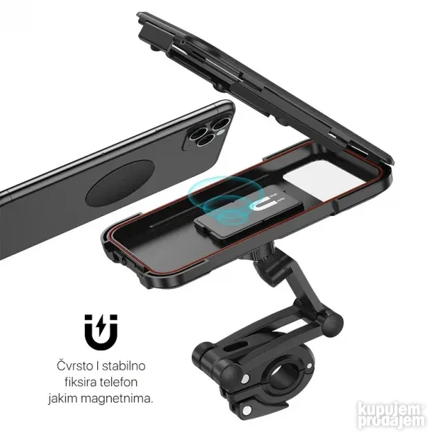 Vodootporni drzac za mobilni telefon za trtinet,bicikl,motor