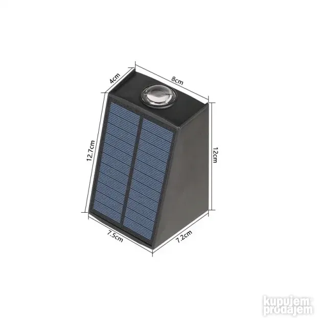 SOLARNA ZIDNA LAMPA solarna lampa za dvoriste dekorativno