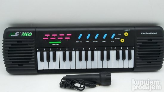 Sintisajzer MS-322A sa mikrofonom AKCIJA-Sintisajzer MS-322A