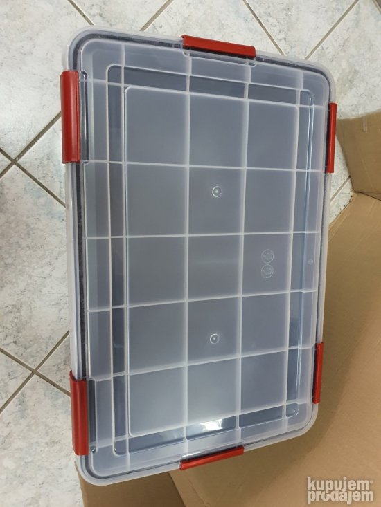 Plasticna Kutija za Odlaganje 59x39x38cm 70L - Iris #1