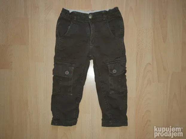 Pantalone za decake sa postavom - sa vise dzepova - Lupilu