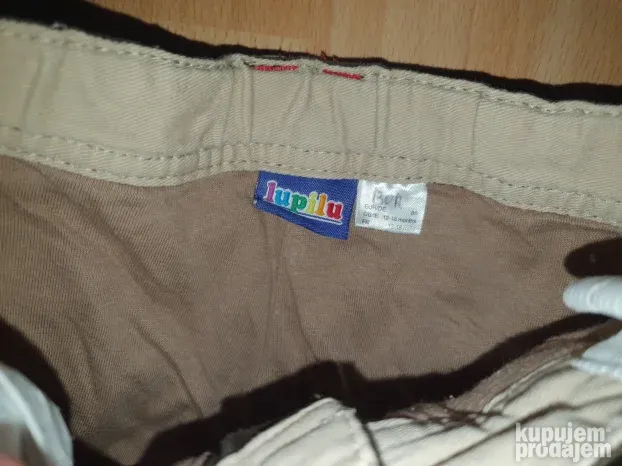 Pantalone za decake sa postavom - sa vise dzepova - Lupilu