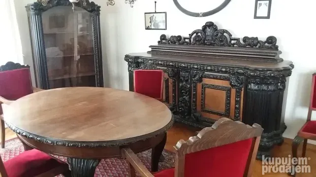 Trpezarija Cipendejl-Komplet 19 vek