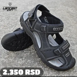 Mat Star 129077 crne muške sandale