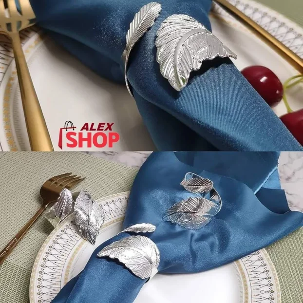 Luksuzni prstenovi za salvete set od 2 komada