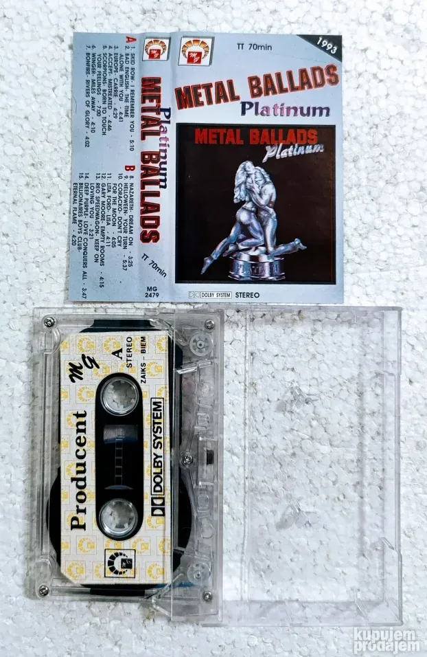 Metal Ballads-Platinum-kaseta