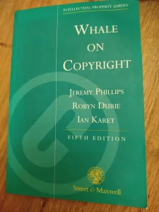 Whale of Copyright - na engleskom