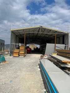 konstrukcija za halu 480m2