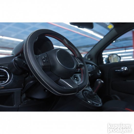 Obloga volana ARTISAN 37-39cm crni sa belim štepom premium