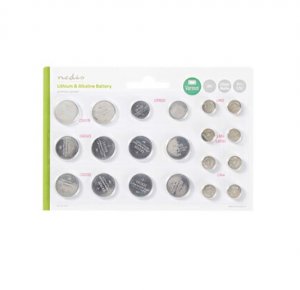 Set litijumskih i alkalnih dugmastih baterija 20u1