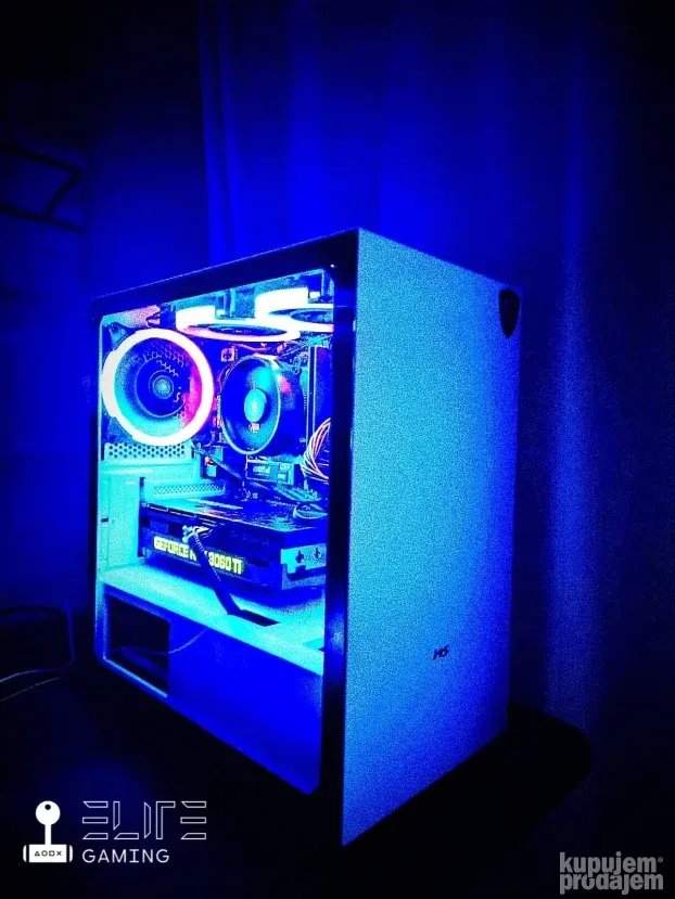 ELITE GAMING PC Ryzen 2700X RX 590 16GB/256GB SSD KupujemProdajem