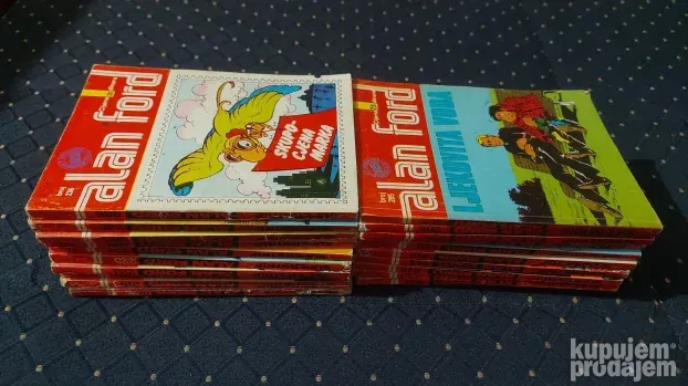 Alan Ford/Vjesnik/Lot 20 stripova