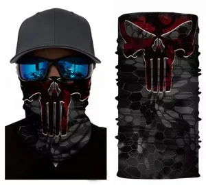 Punisher Bandana Marama Sal Potkapa Maska Model 2 Kapa Skull