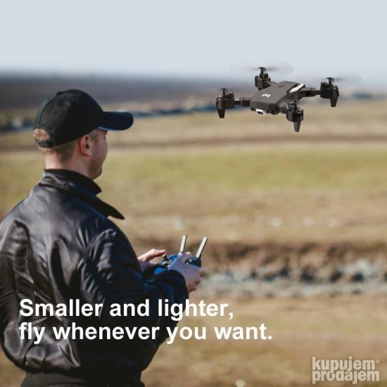 VG AKCIJA! KK6 Dron 50x Zoom Dual Kamera + REZERVNA Baterija