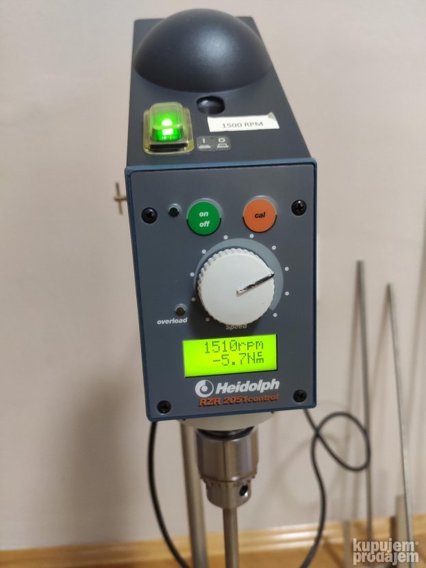Digitalni laboratorijski mikser Heidolph RZR 2051, stalak i