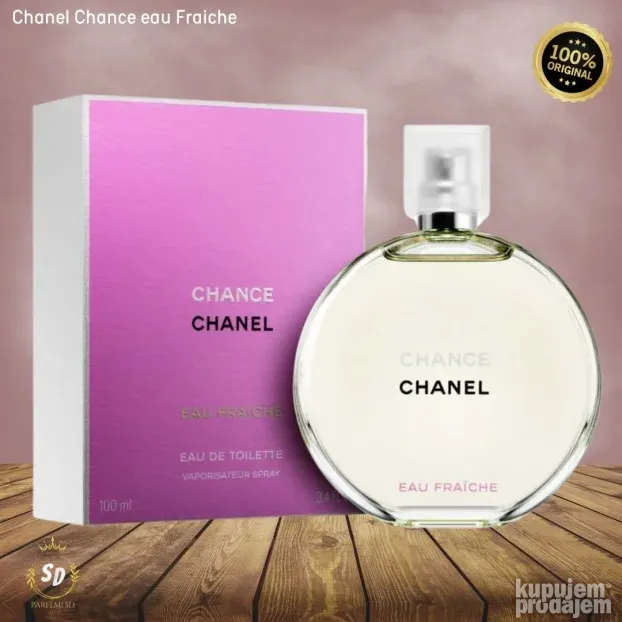 Chanel Chance Fraiche edt ORIGINAL parfem 100ml