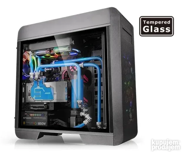 THERMALTAKE Core V71 Tempered Glass Edition Glass black