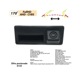 Tipska kamera Volkswagen-Porsche-Škoda-AUDI (6133)