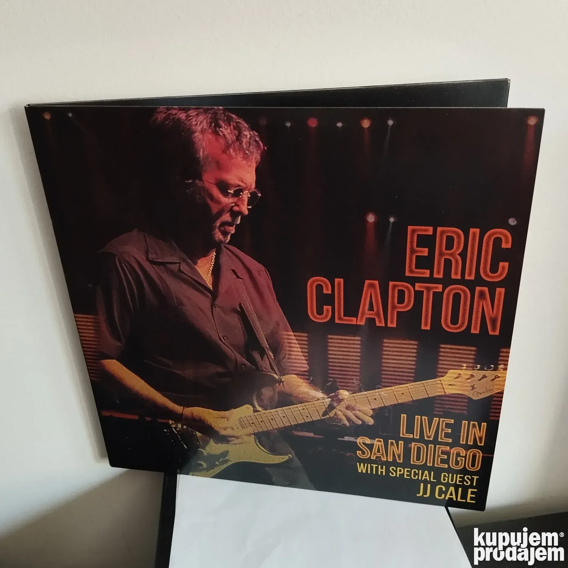 Eric Clapton - Live In San Diego J.J. Cale 3LP US rezervisan